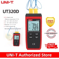 【Ready Stock】UNI-T Mini Contact Type Thermometer; UT320A/UT320D Industrial Contact Thermometer/Therm