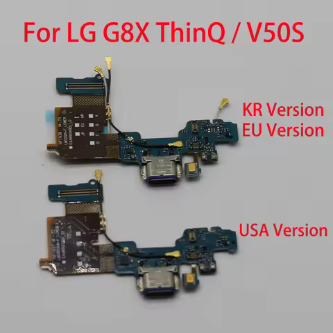 High Quality For LG G8X ThinQ V50S LMV510N LMG850UM Type-C USB Charging Port Dock Connector Flex Cab