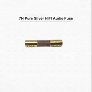 1pcs FFHAS High-end HIFI 7N Pure Silver Fuse CD Audio Amplifier Tube Amp Fuse Slow Blow Fuse Y