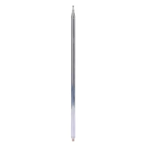 5.6M Stainless Steel Whip Antenna Pull Rod DIY Telescopic Whips Radio Antenna for HF Radio V Antenna