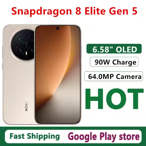 Original Honor Magic 8 Mobile Phone 90W Charge IP69 Waterproof 7000mAh 6.58" OLED 64.0MP Camera Snap