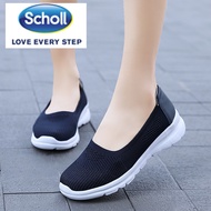 Scholl women shoes Flat shoes Women Korean sports shoes women sneakers big size EU 40 41 42 slip on 