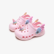 Cheerful Mario Xăng đan Kỳ Lân Bay DIY Giày Tập Đi Công Chúa Raya Dép Cho Bé Gái