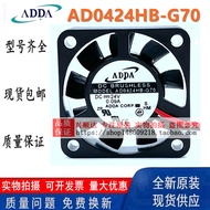 Taiwan ADDA AD0424HB-G70 24V 0.09A Chassis 4010 4cm Ultra-Thin Cooling Fan