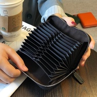 Large-Capacity Multi-Card Slot High-End Ladies Exquisite Thin Small Anti-Theft Brush ID Card Driver'