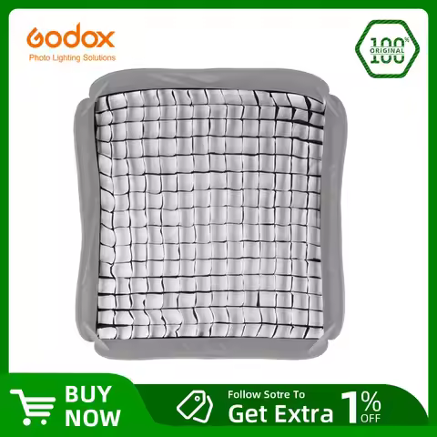 Godox S-type Softbox 60x60cm Grid Portable 60x60cm 24"x24" Photo Softbox Honeycomb Grid for Studio S