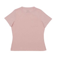 GIORDANO Women's Liquid Touch Comfort Fit Pocket Tee (05325217) - Col 37 62 63 giordano official sto