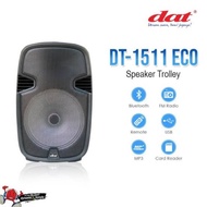 Speaker Portable Portabel Trolley Troli Dat 15 In Inch Dt 1511 Dt1511