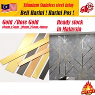 Gold strip / Gold InlayDecorative strip for wall ceiling/gold Inlay /Strip inlay/Stainless steel gol