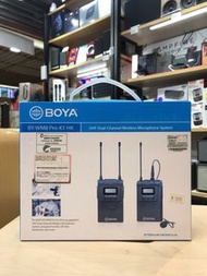 全新行貨 Boya By - wm8 Pro K1 HK 雙通道無線收音系統
