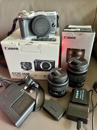 Canon EOS M6 單反 相機  機身連鏡頭 lens kit 有盒