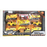 8 pcs construction truck MAINAN LORI 1703