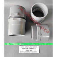 OUTER THREAD SOCK + 3" PVC INNER THREAD SOCK (1 SET) MASPION