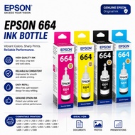 EPSON T664 70ml Ink Bottle / Dakwat Pencetak Printer L120 L310 L360 L380 Warna Murah