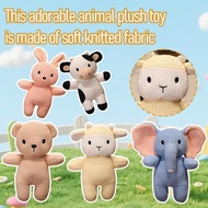 Love Knit Multiple Type Animal Plush Toy For Babies Appease Doll Cartoon Stuffed Toy 5 Colors F5f5