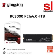 Kingston KC3000 PCIe 4.0 NVMe M.2 SSD - 4096GB