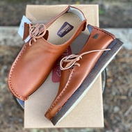 [ FREE GIFT 🎁 ] CLARKS LUGGER 10 Genuine Brown Leather S1710001 KASUT KULIT LELAKI MEN MAN SHOES KAS