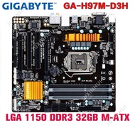 GIGABYTE GA-H97M-D3H GA-Z97M-D3H Z97MX gaming5  LGA1150 i3 i5 i7 DDR3 USB3.0 32G Micro-ATX Used Desk