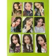 Official photocard pc yuha carmen h2h hearts2hearts