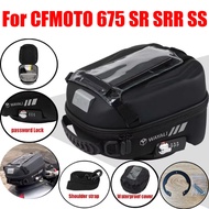 For CFMOTO CF MOTO 675SR 675SRR 675SR-R 675 SR SS 675 SR-R SRR Motorcycle Tank Bag Tanklock Luggage 
