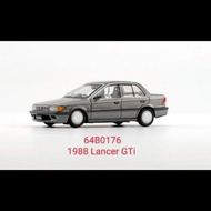 Bm Creation Scale 1:64 64B0176 1998 Mitsubishi Lancer GTi Gray color