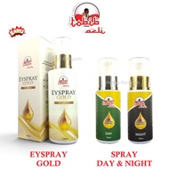 TOBIB USTAZ AZLI EYSPRAY GOLD EYE SPRAY TRACE MINERAL DROP SPRAY DAY & SPRAY NIGHT FOR EYE | SPRAY M