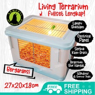 SEMPATI Box Burung Kotak Ternak Breeding Burung Parrot Lovebird Murai Kenari Ruang Hangat Terrarium 