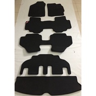 Car Mat TOYOTA Sienta 2017-2018 Full Trunk 2 Layers
