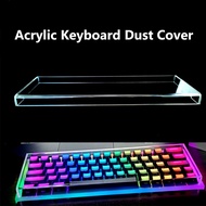 Transparent Acrylic Mechanical Keyboard Dust Cover 60/68/75/84/87/96/98/104/108 Keycaps Protective C