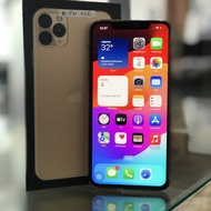 Iphone 11 Pro Max 256gn gold Second Inter Imei Tetdaftar Beacukai