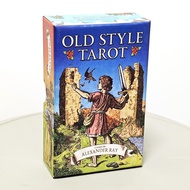 Old Style Tarot Deck Double-sided Embossed 79 Pcs Vintage Illustrations Highlight Clear Symbolism Pa