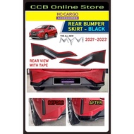 Perodua Myvi G3 2021-2025 Rear Skirting Gear Up New Facelift Bumper Body Kit - New Model Accessories