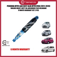 PERODUA MYVI LAGI BEST ALZA MYVI VIVA (2011-2019) WALDEX HEAVY-DUTY OIL ABSORBER PLUS BELAKANG 6 MONTH WARRANT SET 2 PCS