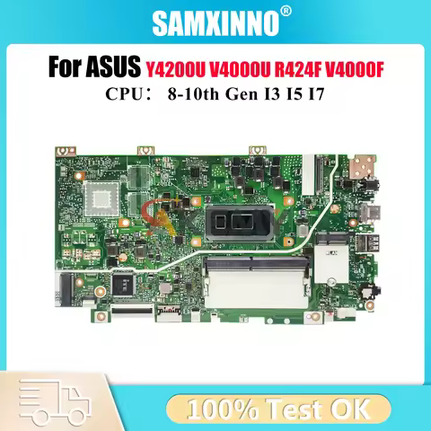X412FA Laptop Motherboard For ASUS X412F X412FL Y4200U X412FJC V4000U R424F X412FLG V4000F X412FAC M