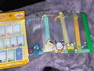 Daiso sanrio 盲盒收納小包 水怪 pc狗 布丁狗 kerobi青蛙