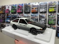 Autoart 1:18 TOYOTA SPRINTER TRUENO (AE86) "INITIAL D" PROJECT D FINAL VERSION 1/18