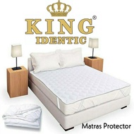 King Identic Mattress Protector 90X200/ 100X200/ 120X200/ 140X200/ 160X200 / 180X200 / 200X200 Mattr