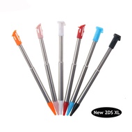 6 colorful Metal Telescopic Stylus Touch Screen Pen for Nintendo New 2DS XL LL Game Console Accessor