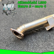 Downpipe L300 euro 3 euro 4 plug n play installation (pnp)