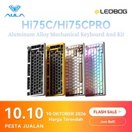 AULA LEOBOG Hi75C PRO Customized Mechanical Keyboard 81 Keys 2.4G/Bluetooth/Wired RGB Aluminum Alloy