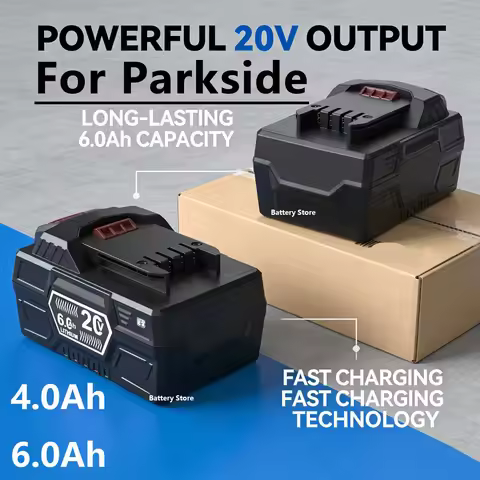 For Parkside 20V full range electric tool battery PAP B1 B3 hand drill battery A3/PAP 208 A1 4.0Ah 6