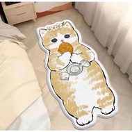 Cute Creative Cat Pattern Foot Mat For Bedroom Decoration