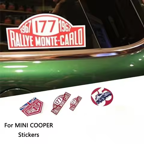 Mini Cooper Sticker Modified Label For Mini Cooper R55 R56 R60 R61 F54 F55 F56 F60 Countryman Access