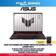 ASUS TUF GAMING A16 FA608P-MRV047W Gaming Laptop - 16" 165HZ/R9-8940HX/16GB/1TB SSD/NVIDIA RTX5060 8