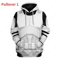 Star Wars R2-D2 Hoodie 3D print Sweater unisex Pullover Outerwear Fashion Jacket