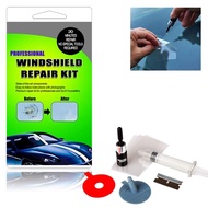 DING fashion ชุดซ่อมกระจกรถยนต์ ชุดน้ำยาซ่อมกระจกรถยนต์ ชุดอุปกรณ์ซ่อมกระจกรถยนต์ด้วยตัวเอง Car Glass Windscreen Windshield For Chip Flaw Bullseye DIY Repair Kit Tools