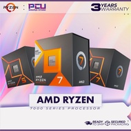 # PCU LEGACY # AMD RYZEN 5 7500F 7600X / AMD RYZEN 7 7700 7800X3D AM5 PROCESSOR / 3Y WARRANTY