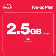 Singtel Data Package - 4-Week 2.5GB Data Plan