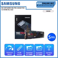 SAMSUNG MZ-V8P500BW 980 PRO 500GB PCIE 4.0 NVME M.2 SSD