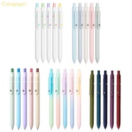 Cologogo1 5Pieces Retractable Gel Pen 0 5MM Quick Drying Smooth Writing Experience for Women Student
